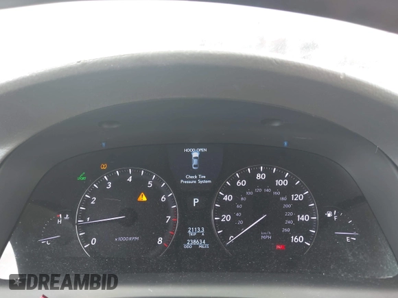 2007 Lexus LS 460 L with VIN JTHGL46F275003065, listed as a IAAI auction lot 42620085 with 238,634 mi miles and . Bid and sale history available at DreamBid. Image 7.