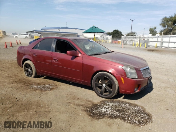 2003 Cadillac CTS with VIN 1G6DM57N630124303, listed as a Copart auction lot 74633354 with 175,770 mi miles and Salvage Title. Bid and sale history available at carsss.com. Image 4.