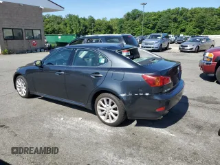 2010 Lexus IS 250 with VIN JTHCF5C21A5039768, listed as a Copart auction lot 62135085 with 157,726 mi miles and Clean title. Bid and sale history available at DreamBid. Image 2.