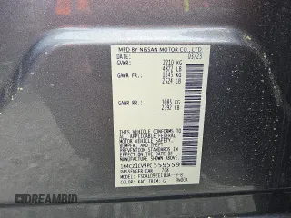 2023 Nissan LEAF SV Plus z VIN 1N4CZ1CV9PC559559, wystawiony jako Copart lot #56128505 z przebiegiem 7 086 mil mil oraz Czysty tytuł • Clean title. Historia ofert i sprzedaży dostępna na DreamBid. Obrazek 12.