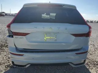 2024 Volvo XC60 Recharge Plug-In Hybrid Plus Dark Theme with VIN YV4H60DL5R1879649, listed as a Copart auction lot 76909674 with 3,565 mi miles and Salvage Title. Bid and sale history available at carsss.com. Image 6.