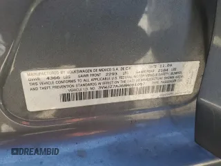2010 Volkswagen Jetta S с VIN 3VWJZ7AJ6AM061097, выставлен на аукционе Copart как лот 65227825 с пробегом Не указан миль и Списание • Salvage title. История ставок и продаж доступна на DreamBid. Изображение 13.