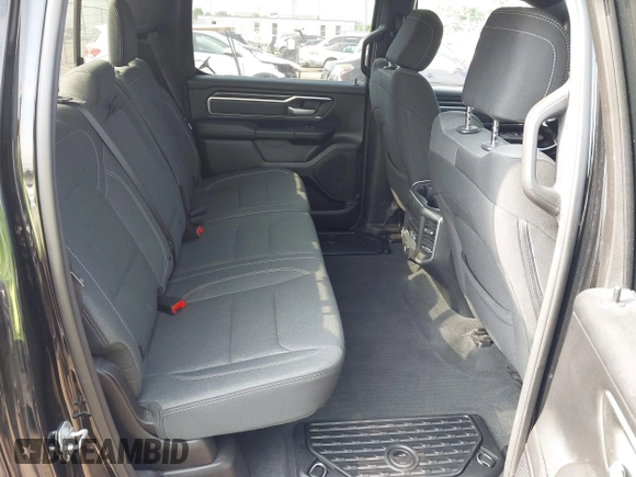 2021 Ram 1500 Big Horn with VIN 1C6SRFFT4MN818902, listed as a IAAI auction lot 42581851 with 58,615 mi miles and . Bid and sale history available at DreamBid. Image 8.