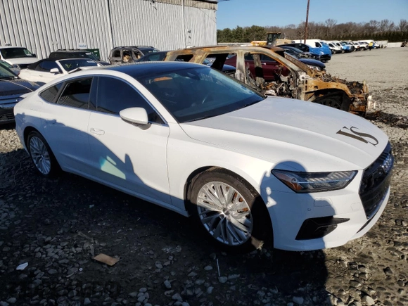 2019 Audi A7 Premium Plus with VIN WAUR2AF24KN100878, listed as a Copart auction lot 78816743 with 48,178 mi miles and Salvage Title. Bid and sale history available at carsss.com. Image 4.