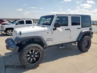 2017 Jeep Wrangler Unlimited Sport with VIN 1C4BJWDG3HL725019, listed as a Copart auction lot 45045845 with 94,548 mi miles and Salvage Title. Bid and sale history available at carsss.com. Image 1.