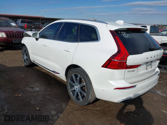2020 Volvo XC60 Inscription with VIN YV4102DL3L1468305, listed as a IAAI auction lot 41329470 with 68,619 mi miles and . Bid and sale history available at DreamBid. Image 3.