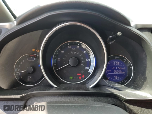 2018 Honda Fit Sport with VIN 3HGGK5H63JM709682, listed as a Copart auction lot 49646605 with 221,758 mi miles and Salvage Title. Bid and sale history available at carsss.com. Image 9.