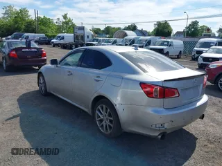 2007 Lexus IS 250 z VIN JTHCK262575008747, wystawiony jako IAAI lot #42307812 z przebiegiem 190 705 mil mil oraz . Historia ofert i sprzedaży dostępna na DreamBid. Obrazek 3.