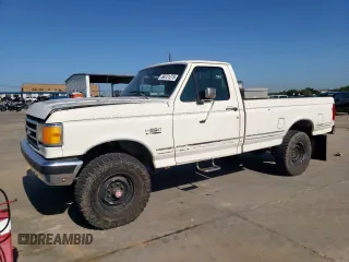 1991 Ford F-250 с VIN 1FTEF26Y4MLA29339, выставлен на аукционе Copart как лот 66721275 с пробегом 13 249 миль миль и Чистый • Clean title. История ставок и продаж доступна на DreamBid. Изображение 1.