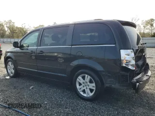 2013 Dodge Grand Caravan Crew with VIN 2C4RDGDG3DR693167, listed as a Copart auction lot 51666045 with 168,251 mi miles and Salvage Title. Bid and sale history available at DreamBid. Image 2.