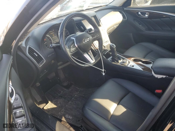 2018 Infiniti Q50 3.0t SPORT with VIN JN1EV7AR3JM437307, listed as a Copart auction lot 48742225 with 36,212 mi miles and Salvage Title. Bid and sale history available at carsss.com. Image 8.
