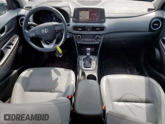2018 Hyundai Kona Ultimate with VIN KM8K53A50JU098636, listed as a Copart auction lot 54158865 with 157,006 mi miles and Clean Title. Bid and sale history available at carsss.com. Image 8.