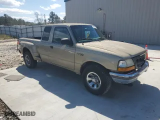2001 Ford Ranger XL with VIN 1FTYR14V71PB37725, listed as a Copart auction lot 49797125 with 153,023 mi miles and Salvage Title. Bid and sale history available at carsss.com. Image 4.