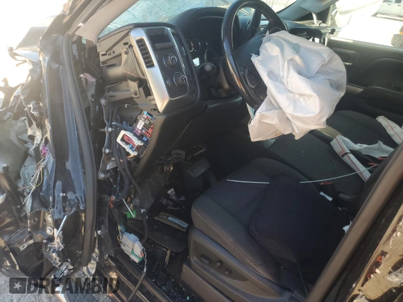 2017 Chevrolet Silverado 1500 LT with VIN 3GCUKREC7HG275312, listed as a Copart auction lot 77192224 with Not Provided miles and Salvage Title. Bid and sale history available at DreamBid. Image 8.