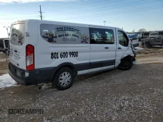 2020 Ford Transit Passenger XL with VIN 1FBAX2Y80LKA23488, listed as a Copart auction lot 88661675 with 74,573 mi miles and Salvage Title. Bid and sale history available at DreamBid. Image 3.