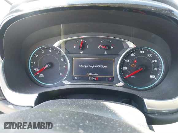 2020 Chevrolet Traverse LT with VIN 1GNERHKW1LJ115725, listed as a IAAI auction lot 41745831 with 53,940 mi miles and . Bid and sale history available at DreamBid. Image 7.
