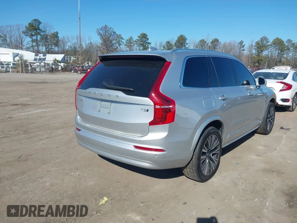 2022 Volvo XC90 Momentum with VIN YV4102PK4N1831166, listed as a IAAI auction lot 41445537 with 77,714 mi miles. Bid and sale history available at carsss.com. Image 4.