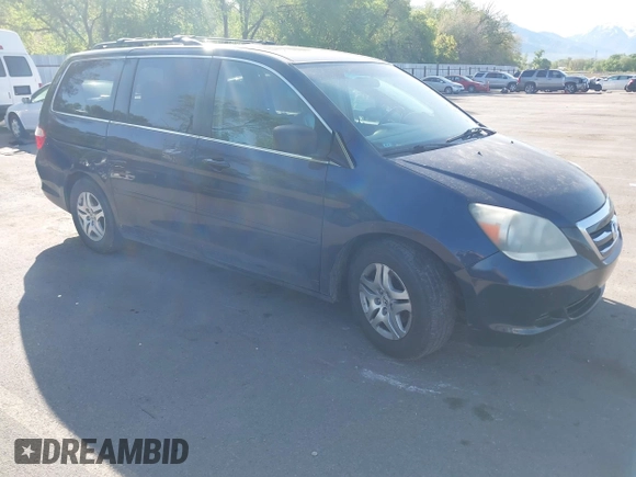 2006 Honda Odyssey EX-L z VIN 5FNRL38696B014658, wystawiony jako IAAI lot #42215974 z przebiegiem 273 015 mil mil oraz . Historia ofert i sprzedaży dostępna na DreamBid. Obrazek 1.