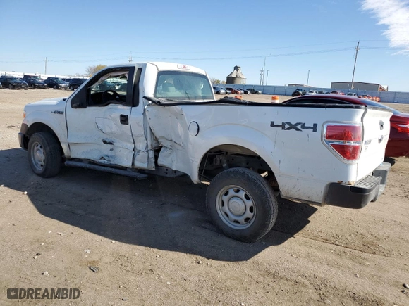 2013 Ford F-150 XL with VIN 1FTNF1EF8DKF05821, listed as a Copart auction lot 77544554 with 0 mi miles and Salvage Title. Bid and sale history available at carsss.com. Image 2.