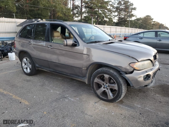 2004 BMW X5 4.4i with VIN 5UXFB53594LV02646, listed as a Copart auction lot 83036934 with 180,810 mi miles and Salvage Title. Bid and sale history available at carsss.com. Image 4.