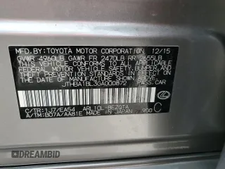 2016 Lexus GS 200t z VIN JTHBA1BL3GA000872, wystawiony jako Copart lot #59211134 z przebiegiem 77 925 mil mil oraz Nie do naprawy • Non repairable. Historia ofert i sprzedaży dostępna na DreamBid. Obrazek 12.