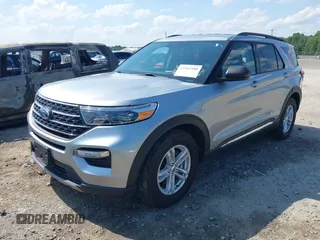 2023 Ford Explorer XLT with VIN 1FMSK7DH6PGC35396, listed as a IAAI auction lot 42545580 with 22,628 mi miles and . Bid and sale history available at DreamBid. Image 18.