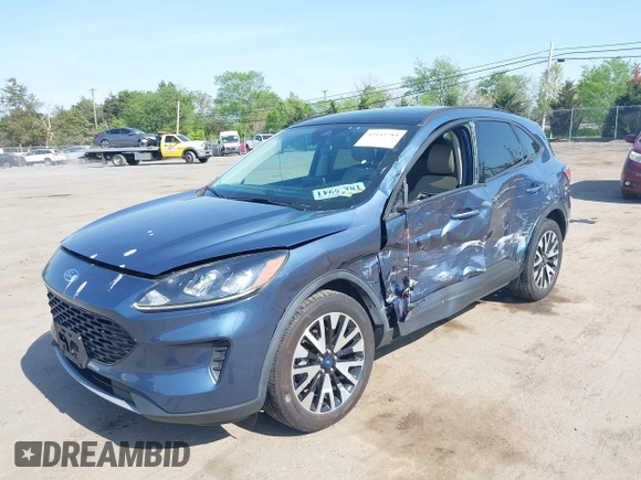 2020 Ford Escape SE Sport Hybrid with VIN 1FMCU9BZ6LUC38008, listed as a IAAI auction lot 42143784 with 81,804 mi miles and . Bid and sale history available at DreamBid. Image 17.