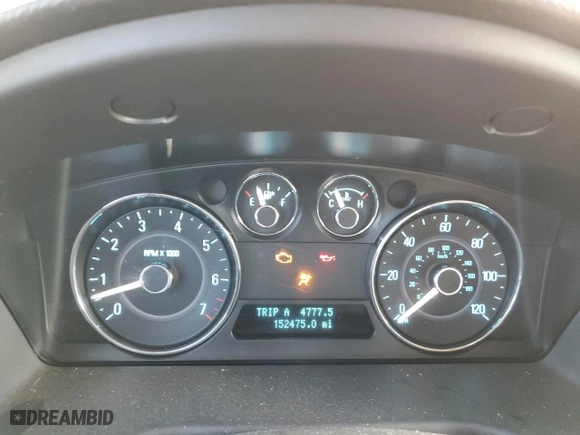 2010 Ford Flex SEL with VIN 2FMGK5CC1ABA99497, listed as a Copart auction lot 49825265 with 152,475 mi miles and Salvage Title. Bid and sale history available at carsss.com. Image 9.