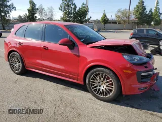 2017 Porsche Cayenne GTS with VIN WP1AD2A2XHLA82557, listed as a Copart auction lot 80534824 with 117,538 mi miles and Salvage title. Bid and sale history available at DreamBid. Image 4.