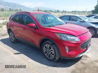 2020 Ford Escape SEL with VIN 1FMCU9H96LUB93983, listed as a IAAI auction lot 42493510 with 56,675 mi miles and . Bid and sale history available at DreamBid. Image 1.