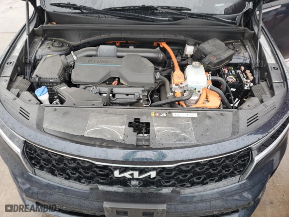 2023 Kia Sorento Plug-In Hybrid SX Prestige with VIN KNDRMDLH1P5187265, listed as a Copart auction lot 83400644 with 9,484 mi miles and Salvage Title. Bid and sale history available at carsss.com. Image 13.