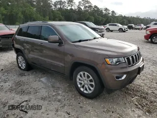2021 Jeep Grand Cherokee Laredo X with VIN 1C4RJEAG8MC638787, listed as a Copart auction lot 55050395 with 24,332 mi miles and Clean title. Bid and sale history available at DreamBid. Image 4.