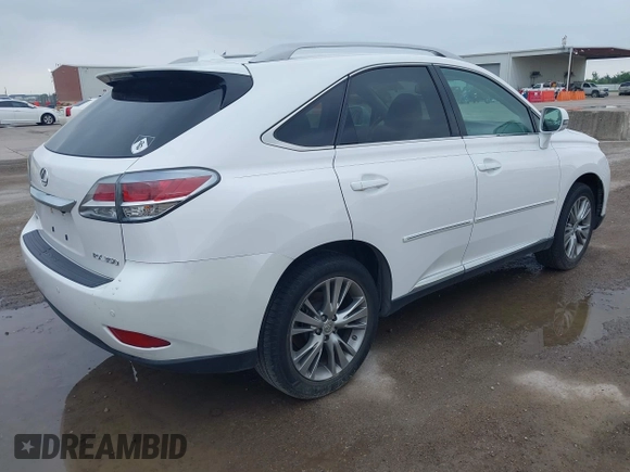 2014 Lexus RX 350 with VIN 2T2ZK1BAXEC133032, listed as a IAAI auction lot 42269046 with 120,532 mi miles and . Bid and sale history available at DreamBid. Image 4.
