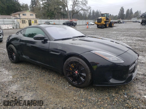 2019 Jaguar F-Type with VIN SAJDD1EV5KCK60915, listed as a Copart auction lot 85335414 with 31,735 mi miles and Salvage Title. Bid and sale history available at DreamBid. Image 4.