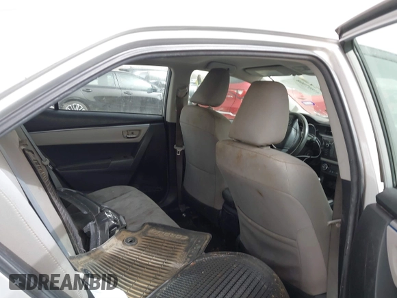 2016 Toyota Corolla L with VIN 2T1BURHE0GC557864, listed as a IAAI auction lot 41807008 with 142,246 mi miles and . Bid and sale history available at DreamBid. Image 8.