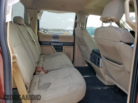 2015 Ford F-150 XL with VIN 1FTEW1CP4FKD76832, listed as a Copart auction lot 57607715 with 183,177 mi miles and Salvage title. Bid and sale history available at DreamBid. Image 10.