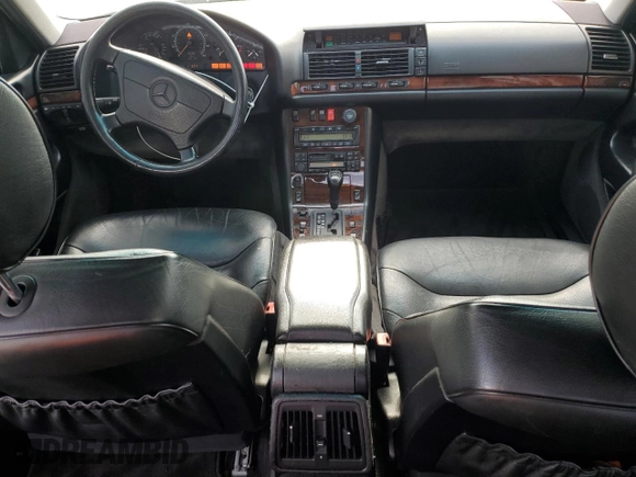 1997 Mercedes-Benz S with VIN WDBGA43G3VA374808, listed as a Copart auction lot 49093235 with 199,159 mi miles and Non Repairable. Bid and sale history available at carsss.com. Image 8.