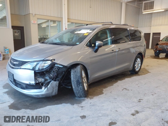 2021 Chrysler Voyager LXi with VIN 2C4RC1DG2MR506453, listed as a IAAI auction lot 41770938 with 90,255 mi miles and . Bid and sale history available at DreamBid. Image 2.