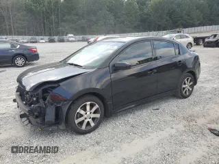 2012 Nissan Sentra S with VIN 3N1AB6AP4CL621619, listed as a Copart auction lot 59181265 with 129,203 mi miles and Salvage title. Bid and sale history available at DreamBid. Image 1.