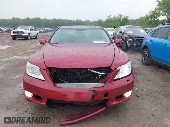 2010 Lexus LS 460 with VIN JTHCL5EF5A5005096, listed as a IAAI auction lot 42426408 with 188,002 mi miles and . Bid and sale history available at DreamBid. Image 12.