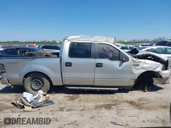 2008 Ford F-150 XLT z VIN 1FTPW14538FC09573, wystawiony jako IAAI lot #41978554 z przebiegiem Nie podano mil oraz . Historia ofert i sprzedaży dostępna na DreamBid. Obrazek 14.