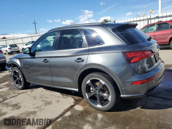 2019 Audi Q5 Prestige with VIN WA1FNAFY1K2021794, listed as a Copart auction lot 46272665 with 38,866 mi miles and Salvage Title. Bid and sale history available at carsss.com. Image 2.