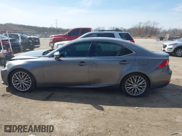 2014 Lexus IS 250 with VIN JTHCF1D21E5004144, listed as a IAAI auction lot 41847225 with 110,137 mi miles. Bid and sale history available at carsss.com. Image 14.