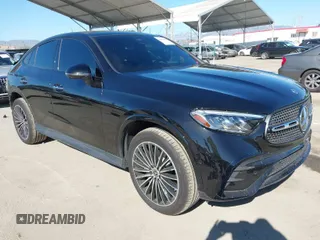 2024 Mercedes-Benz GLC with VIN W1NKJ4HB2RF174822, listed as a IAAI auction lot 41860152 with 7,305 mi miles. Bid and sale history available at carsss.com. Image 1.