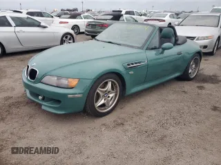 1998 BMW 3 Series M 3.2L with VIN WBSCK9339WLC86323, listed as a Copart auction lot 76960094 with 0 mi miles and Salvage Title. Bid and sale history available at carsss.com. Image 1.