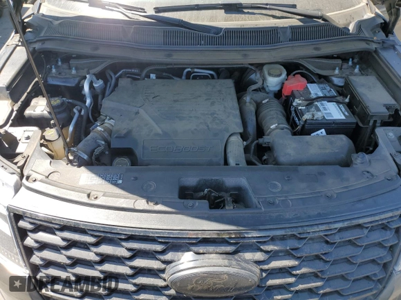 2018 Ford Explorer Sport с VIN 1FM5K8GT8JGA32035, выставлен на аукционе Copart как лот 61410295 с пробегом 88 100 миль миль и Чистый • Clean title. История ставок и продаж доступна на DreamBid. Изображение 12.