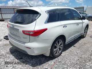 2015 Infiniti QX60 with VIN 5N1AL0MM7FC527660, listed as a IAAI auction lot 42478349 with 146,649 mi miles and . Bid and sale history available at DreamBid. Image 4.