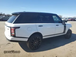 2015 Land Rover Range Rover Supercharged с VIN SALGS3TF6FA210785, выставлен на аукционе Copart как лот 44953645 с пробегом 55 362 миль миль и Списание • Salvage title. История ставок и продаж доступна на DreamBid. Изображение 3.