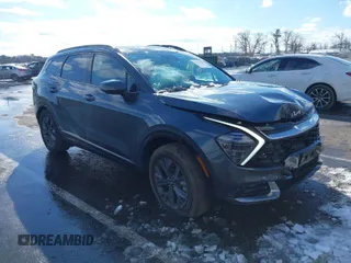 2023 Kia Sportage SX-Prestige with VIN KNDPXCAG5P7038476, listed as a IAAI auction lot 41532005 with 14,151 mi miles and . Bid and sale history available at DreamBid. Image 1.