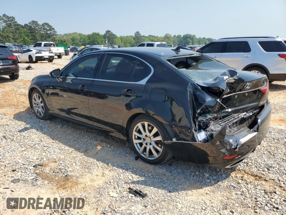 2014 Lexus GS 350 with VIN JTHBE1BL8E5035028, listed as a Copart auction lot 52447795 with 41,766 mi miles and Salvage Title. Bid and sale history available at carsss.com. Image 2.